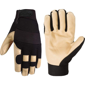 Guantes de Conducción de Cuero Vacuno de Alta Calidad, Guantes de Trabajo Personalizados - Product Image 3