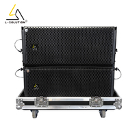 HDL30-A 1100W Enceintes Line Array Actives Extérieures Bi-amplifiées 10 Pouces HDL50 Système Sonore Professionnel RD Net avec 9007A