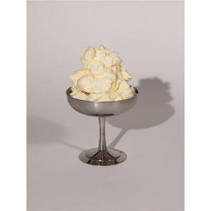 Wholesale Stainless Steel <b>Ice</b> Cream Bowl <b>Footed</b> Dessert Cup Metal Sundae Goblet Restaurant Tableware Salad Fruit Serving Bowl - Product Image 1