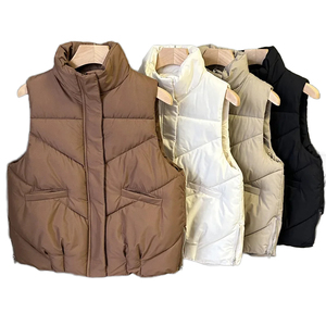 Chaleco Acolchado para Hombre al por Mayor, Chaqueta de Invierno sin Mangas de Alta Calidad, Etiqueta Personalizada - Product Image 1