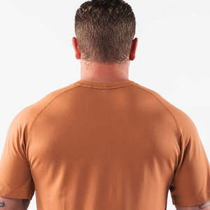 Camisetas Deportivas Personalizadas al por Mayor, 100% Algodón, Corte Ajustado, con Logotipo Frontal, Ecológicas y Ligeras para Hombre - Product Image 5