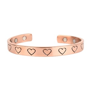 Brazalete Magnético Ajustable y Duradero de Cobre con Insertos de Terapia Magnética - Product Image 1