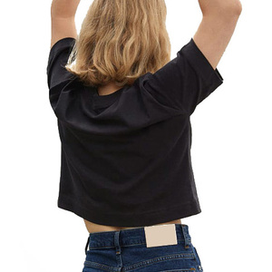 T-shirt court pour femme, léger, respirant, décontracté, pour l'été, fabrication OEM au Pakistan, t-shirts courts respirants pour femme - Product Image 4