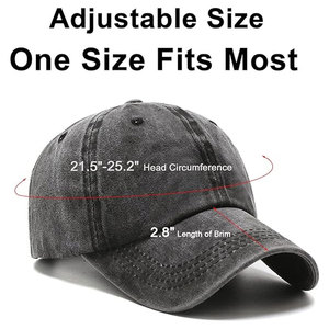 Gorra de Béisbol Clásica Unisex de Algodón, Ajustable, Estilo Dad Hat, de Perfil Bajo, Diseño Simple Sin Estructura, para Golf, Pesca y Senderismo - Product Image 2