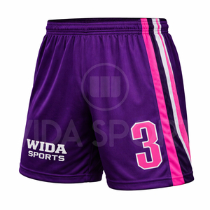 Wholesale Bulk Lacrosse Uniform Set Custom Team Name Printed Sublimated Jersey <b>Shorts</b> Breathable Moisture-Wicking Quick Dry OEM - Product Image 5