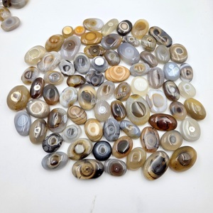 High Quality Natural Sulemani Eye Agate Cabochon Loose Stone For Jewelry Making Bulk Agate Cabochon Sulemani <b>Aqeeq</b> <b>Ring</b> Size - Product Image 1