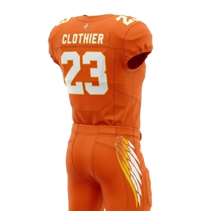 Tenue de football américain haut de gamme avec tissu respirant, coupe confortable et construction durable - Product Image 3