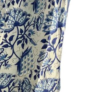 เดรสยาวลายดอกโบโฮสไตล์วินเทจลำลองสำหรับฤดูใบไม้ร่วง คอไขว้ เอวธรรมชาติ ผลิตจากโรงงานโดยตรง - Product Image 3