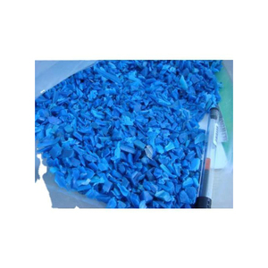 โรงงานขายเม็ดพลาสติก HDPE เศษถัง HDPE สีน้ำเงินบดละเอียด ขายส่งจากโรงงาน รับประกันคุณภาพ - Product Image 1