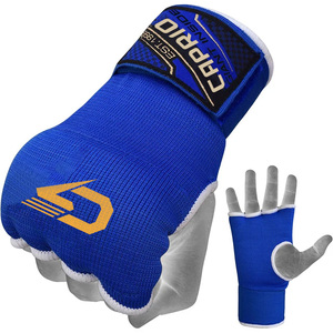 Guantes Interiores de Boxeo de Medio Dedo con Correa para la Muñeca, Guantes Transpirables para Envolver las Manos, Guantes Interiores de Entrenamiento, Protección Deportiva con Logotipo Personalizado - Product Image 4