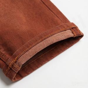 กางเกงยีนส์ขาสั้นพรีเมียมสำหรับผู้ชาย ออกแบบใหม่สำหรับเล่นกีฬา ระบายอากาศได้ดี มีไซส์สำหรับผู้ใหญ่ ขายส่ง รับทำโลโก้ สีตามสั่ง สไตล์ลำลอง - Product Image 6