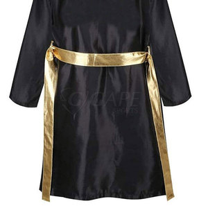 Robe de boxe à marque privée, tissu premium 100% polyester, vêtements de sport légers, fabricant en gros - Product Image 6