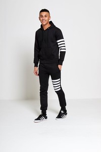 Survêtement décontracté pour homme, coupe régulière, col montant, 100 % coton, séchage rapide, vente en gros, avec services OEM et ODM - Product Image 4