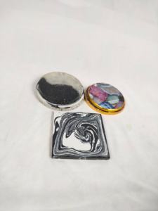 Nouveauté : Sous-verres ronds personnalisables en pierre naturelle pour la décoration intérieure, tapis et supports de table à manger, prix de gros - Product Image 5