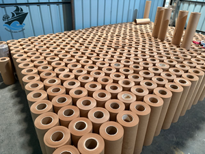 Rollo de Papel de Embalaje de Nido de Abeja de 10 Pulgadas x 100 m, 80 GSM, Ecológico, Reciclable, Embalaje Acolchado de Papel Kraft para Protección de Vidrio y Cerámica - Product Image 6