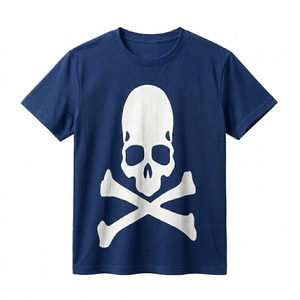 T-shirt à manches courtes pour homme, qualité supérieure, 100% coton, écologique, design uni, impression numérique graphique sur le devant, coupe classique - Product Image 2