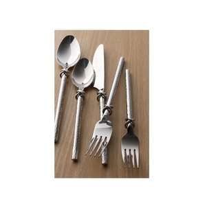 Ensemble de couverts classiques en acier inoxydable, finition miroir élégante, compatible lave-vaisselle, léger, pour la maison, la cuisine, les hôtels et les tables à manger - Product Image 1