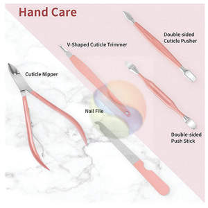 Kit de Manicura y Pedicura Premium de 12 Piezas, Herramientas de Uñas de Acero Inoxidable de Alta Calidad para Mujeres - Product Image 3
