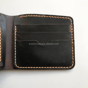 Custom Crazy Horse Leather <b>Wallet</b> Engraved <b>Card</b> With Flip Coin Pocket Gift For Him Her CHW-0077 - Product Image 2