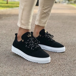 รองเท้าผ้าใบกีฬาผู้ชายหรูหรา OEM & ODM รองเท้าวิ่งลำลองสำหรับฤดูร้อนพื้นรองเท้า EVA สไตล์เดิน - Product Image 1