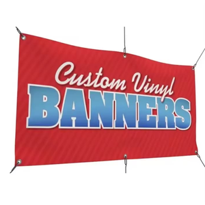 Outdoor Vertical PVC Vinyl Street Pole <b>Banner</b> with Aluminum Flagpole for Advertising, Event Promotion and City Display - Product Image 1