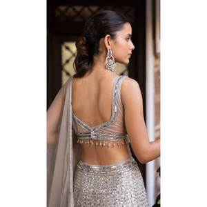 Lehenga Choli brodé le plus tendance pour les mariages - Product Image 2