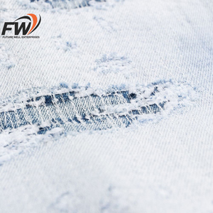 Jeans de Mezclilla Ligeros de Secado Rápido con Patrón 3D para Hombre, Elásticos de Algodón y Spandex, Estilo Boyfriend, Cintura Media, Elegantes, Cómodos y Duraderos - Product Image 6