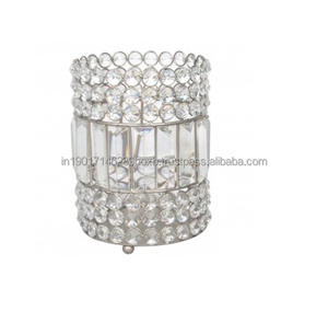 ที-แสงผู้ถือโลหะแข็งตกแต่งอื่นๆชุบเชิงเทียนในร่มและกลางแจ้งเทียนแก้บน - Product Image 3