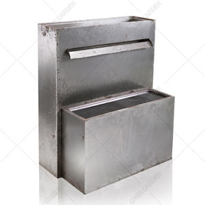 Fontaine d'eau extérieure Ornements de jardin Caractéristique d'eau en acier corten Systèmes de fontaine personnalisés - Product Image 6