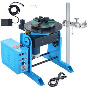 Nuovo Posizionatore di Saldatura Rotante da 66 libbre/30 kg con Tavola Girevole da 0 a 90 Gradi, 1-12 RPM, 80W, 12,4 Pollici, 3 Griffe - Product Image 1