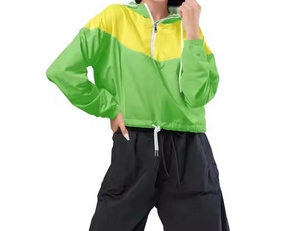 Nouvelle veste coupe-vent respirante et imperméable pour femme, légère et élégante, vestes d'extérieur courtes, imperméable personnalisée - Product Image 3