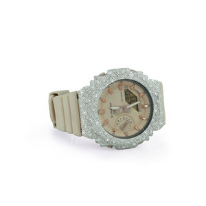 Iced-out Bezel Branded <b>Watch</b> Available in vvs Moissanite And Natural Diamond also -<b>Other</b> Jewelry Old - Product Image 1