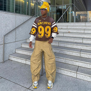 T-shirt Homme Personnalisé avec Logo, Style Vintage Délavé à l'Acide, Coton Lourd Effet Vieilli, T-shirt Oversize Vierge 100% Coton pour Homme - Product Image 6