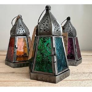 Farolillo de Hierro Metálico Hecho a Mano, Estilo Antiguo, Tamaño Personalizado, Pieza Única, para Decoración de Interiores de Hogares, Restaurantes y Hoteles - Product Image 1