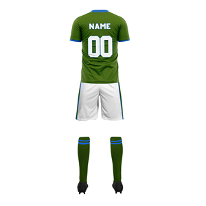 Nuevo Conjunto de Uniforme de Fútbol Transpirable de Manga Corta con Camisetas Sublimadas, Nombre del Equipo, Servicio OEM, Venta al Por Mayor - Product Image 6