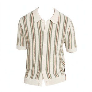 Chemise décontractée pour homme 100% coton anti-plis à manches courtes col rabattu été exportée du Bangladesh - Product Image 2