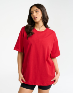 Camisetas de Algodón para Mujer de Alta Calidad, Gruesas, Lisas, Extra Grandes, con Estampado y Bordado Personalizados, 100% Algodón - Product Image 3