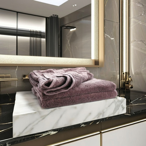 Luxueux ensemble de serviettes de bain en éponge 100% coton pour enfants de couleur unie avec logo personnalisé et taille prix exporté en Inde - Product Image 5