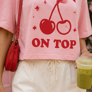 T-shirt personnalisé pour femme, coupe ample, 100% coton, jersey simple, évacuation de l'humidité, t-shirt d'été - Product Image 6