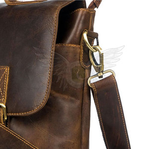 Premium Genuine Leather Laptop <b>Bag</b> for Workplace & Travel Durable Design with Shoulder Carry and Practical Layout - Product Image 5