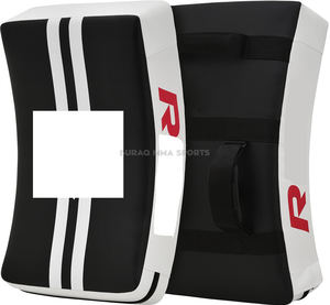 Pads de frappe thaïlandaise pour boxe et Muay Thai, finition mate, avec emballage personnalisé - Product Image 1