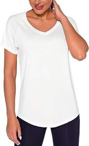 Camiseta de Compresión Deportiva para Mujer, Camisetas Atléticas para Correr, Tops de Entrenamiento, Ropa Interior Deportiva de Manga Corta para Yoga, Gimnasio y Deportes - Product Image 3