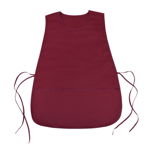 Delantal de cocina personalizado con logotipo, tela de poliéster resistente, diseño de manga corta, perfecto para uniformes de restaurantes y bares. - Product Image 4