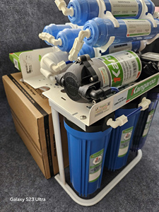 Sistema de Filtro RO de 7 Etapas para Hotel con Luz, Manual, de Plástico, Bajo Fregadero y Portátil, Purificador de Agua de 100 GPD con Autolimpieza - Product Image 2