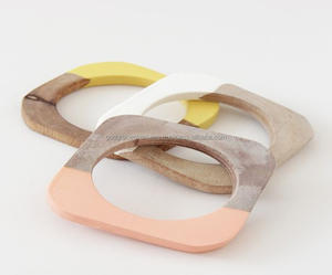 Heavy Duty Buffalo Horn <b>Cuff</b> Bangle For Durable <b>Fashion</b> Accessory Ox Horn Bangle With Custom Detail Accent For Unisex Jewelry - Product Image 3