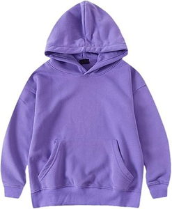 Conjunto Deportivo Infantil de Invierno, Holgado, con Hombros Caídos, Corte Regular, Premium, 100% Algodón Felpa, Ropa Deportiva Informal para Niños - Product Image 4