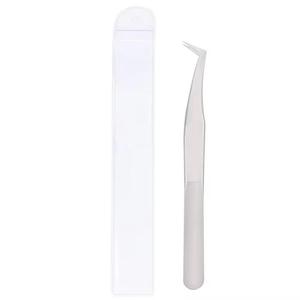 Pinzas para Pestañas de Acero Inoxidable de Alta Precisión y Calidad con Punta Suave de Morje Surgical en Empaque Protector - Product Image 3