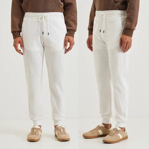 Pantalon de travail décontracté pour homme, coupe large, taille mi-haute, style Hip Hop, streetwear sportif, 100% coton French Terry, séchage rapide, écologique, ODM - Product Image 2