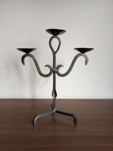 Eco-friendly Handmade Aluminium <b>Candelabra</b> Candle Holder Modern Design High Quality Home Decorative Christmas Birthday - Product Image 5