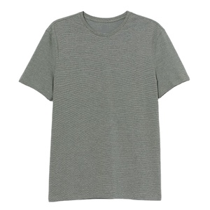 T-shirt pour homme 100% coton Design solide avec logo personnalisable Dernière impression numérique de haute qualité Poids de 180 grammes - Product Image 6